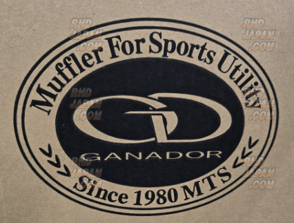 Ganador Exhaust Muffler System 4WD Vertex SUS - Land Cruiser